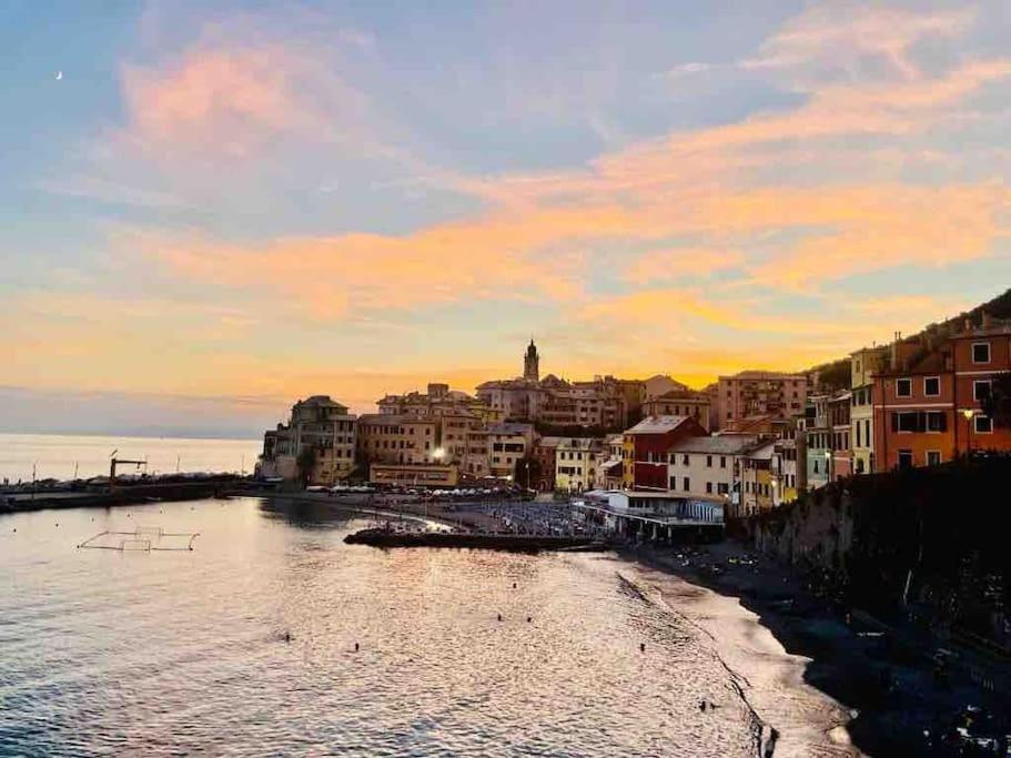 Nervi Residenziale A Due Passi Dal Mare Appartement Genua Buitenkant foto